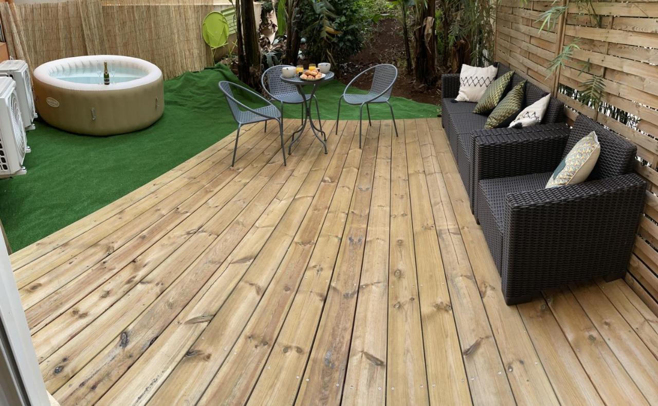 Nouveaute - L'Oasis - T3 - 70 M2 - Jacuzzi แซงต์-เดอนี ภายนอก รูปภาพ